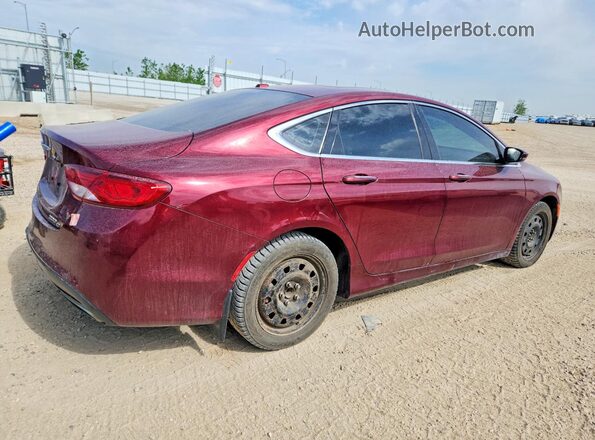 1C3CCCCG9GN193734 2016 CHRYSLER 200 Красный Задняя правая четверть