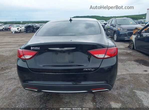 1C3CCCCGXGN111168 2016 CHRYSLER 200 Black 