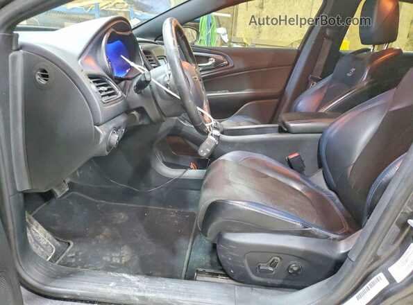 1C3CCCDG3GN158475 2016 CHRYSLER 200 Charcoal Սալոնի դիմացի տեսք