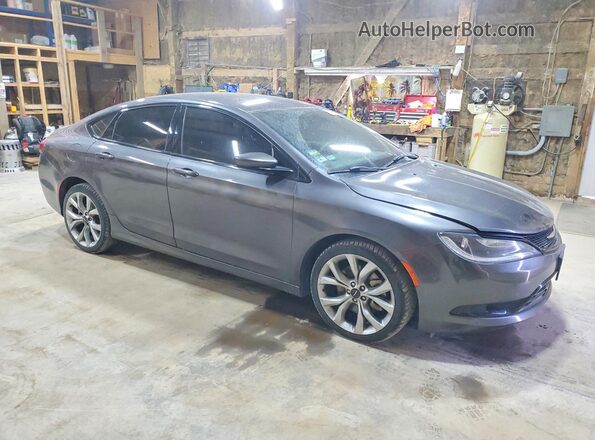 1C3CCCDG3GN158475 2016 CHRYSLER 200 Charcoal Առջևի աջ