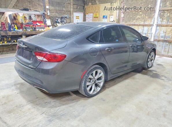 1C3CCCDG3GN158475 2016 CHRYSLER 200 Charcoal Հետևի աջ