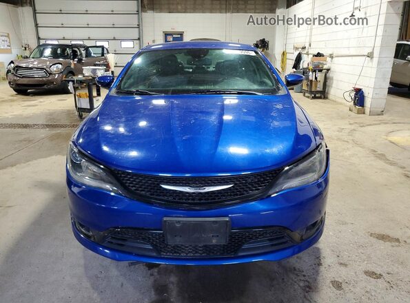1C3CCCDG8GN105481 2016 CHRYSLER 200 Blue 
