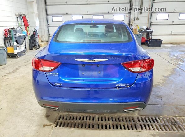 1C3CCCDG8GN105481 2016 CHRYSLER 200 Blue 
