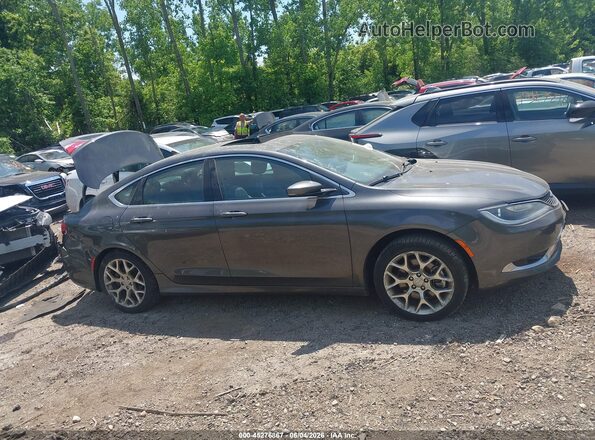 1C3CCCEG7GN135747 2016 CHRYSLER 200 Gray სალონის 360-გრადუსიანი ხედი