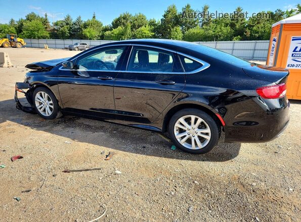 1C3CCCFB1GN196191 2016 CHRYSLER 200 Black Tył lewy