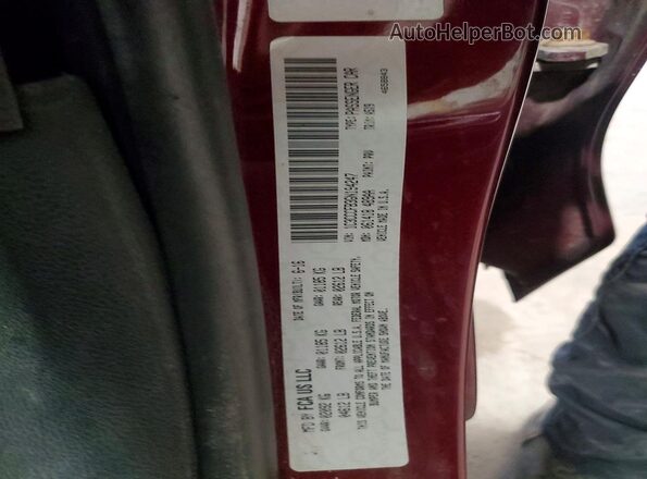 1C3CCCFB3GN194247 2016 CHRYSLER 200 Burgundy Widok komory silnika