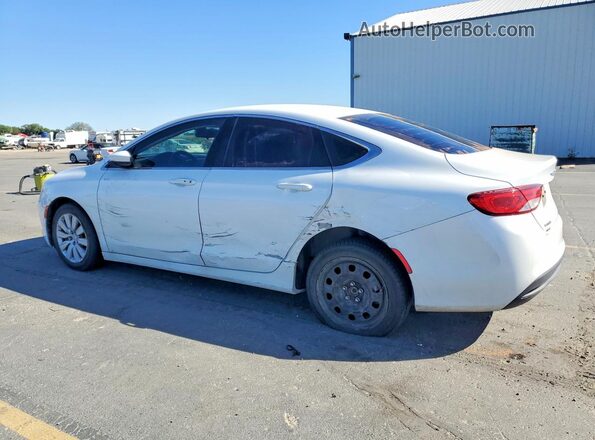 1C3CCCFB7HN507964 2017 CHRYSLER 200 Белый Задняя левая четверть