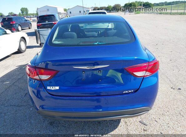 1C3CCCFB7HN509634 2017 CHRYSLER 200 Blue 