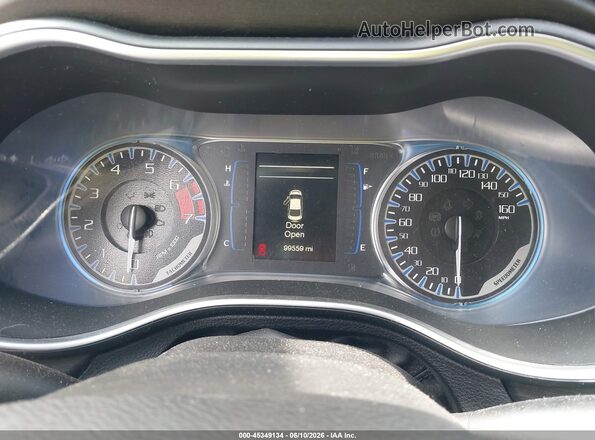1C3CCCFB8GN167366 2016 CHRYSLER 200 Gray Вид задніх сидінь
