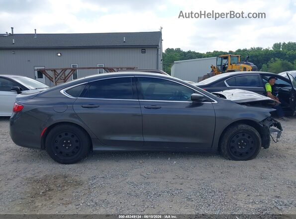 1C3CCCFB8GN167366 2016 CHRYSLER 200 Gray Панорамний вид салону 360°