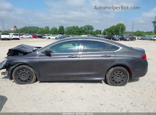 1C3CCCFB8GN167366 2016 CHRYSLER 200 Gray 