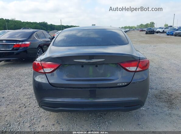 1C3CCCFB8GN167366 2016 CHRYSLER 200 Gray 