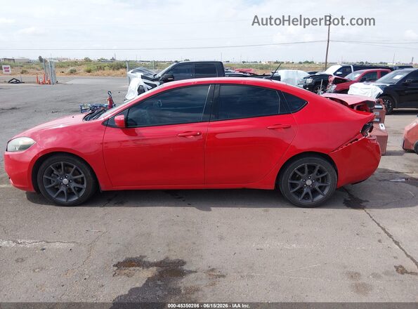 1C3CDFAA2GD661421 2016 DODGE DART Red 
