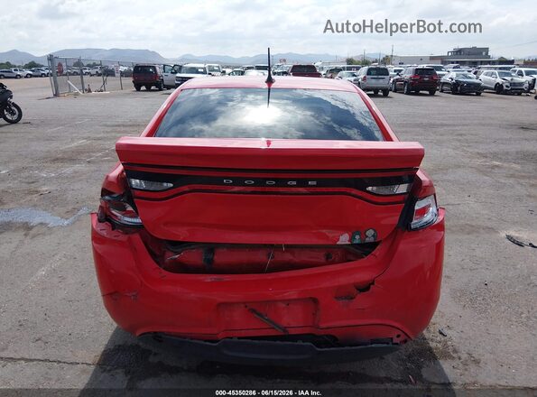 1C3CDFAA2GD661421 2016 DODGE DART Red 