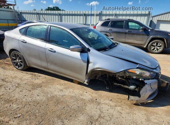 1C3CDFAA3GD604614 2016 DODGE DART Silver Delantero derecho