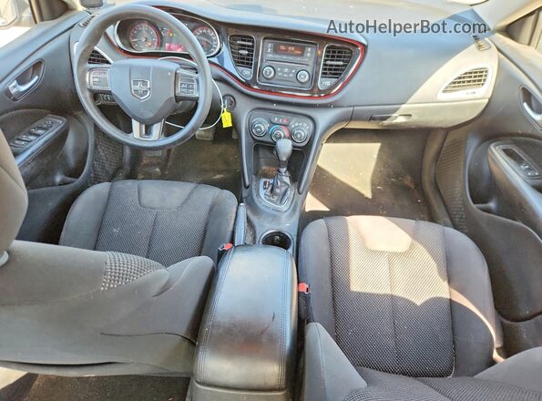 1C3CDFAA3GD604614 2016 DODGE DART Silver Vista del salpicadero