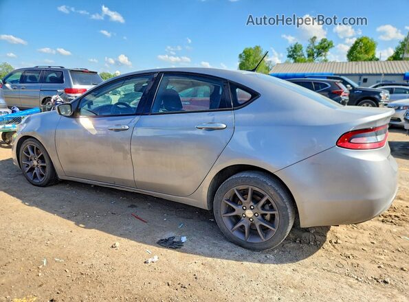 1C3CDFAA3GD604614 2016 DODGE DART Silver Trasero izquierdo