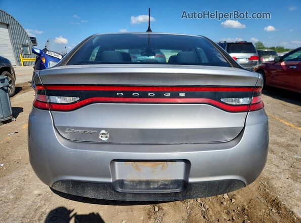 1C3CDFAA3GD604614 2016 DODGE DART Silver Vista trasera