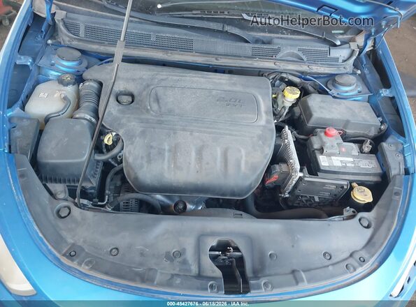 1C3CDFAA4GD541345 2016 DODGE DART Blue Vista trasera
