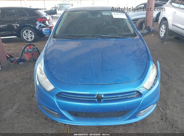 1C3CDFAA4GD541345 2016 DODGE DART Blue Vista del cuadro de instrumentos