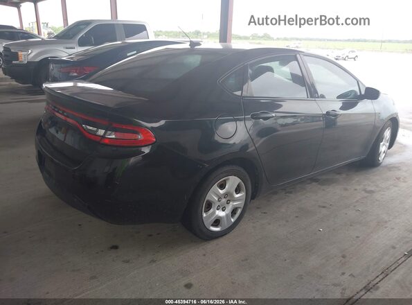 1C3CDFAA6GD517466 2016 DODGE DART Черный Задняя правая четверть