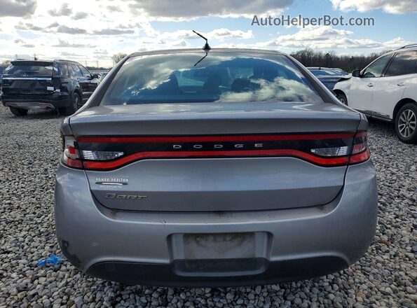 1C3CDFAA6GD608060 2016 DODGE DART Серебряный Вид сзади