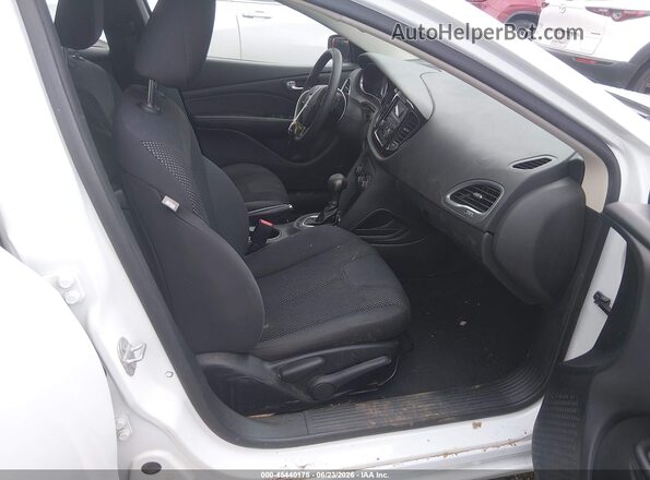1C3CDFAA8GD652996 2016 DODGE DART White Vista interior delantera
