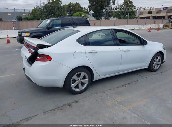1C3CDFBA1GD635116 2016 DODGE DART White Rear right