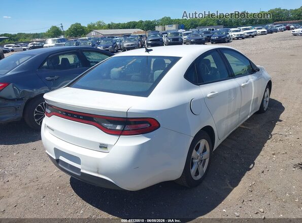 1C3CDFBA2GD623119 2016 DODGE DART White Trasero derecho