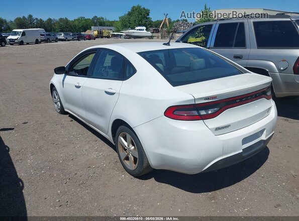 1C3CDFBA2GD623119 2016 DODGE DART White Trasero izquierdo