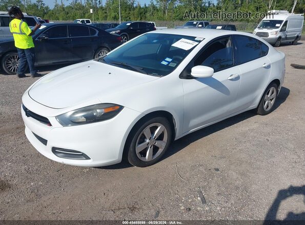 1C3CDFBA4GD660169 2016 DODGE DART White Przód lewy