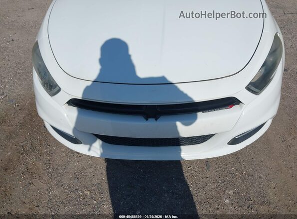 1C3CDFBA4GD660169 2016 DODGE DART White Widok z przodu