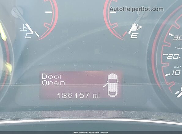 1C3CDFBA4GD660169 2016 DODGE DART White Widok tylnych siedzeń