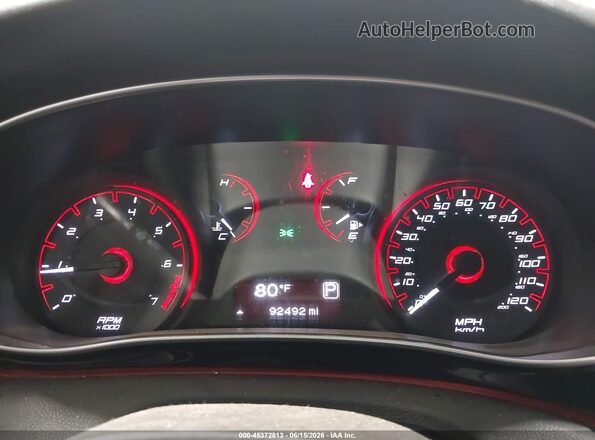 1C3CDFBA9GD613350 2016 DODGE DART White Вид задніх сидінь