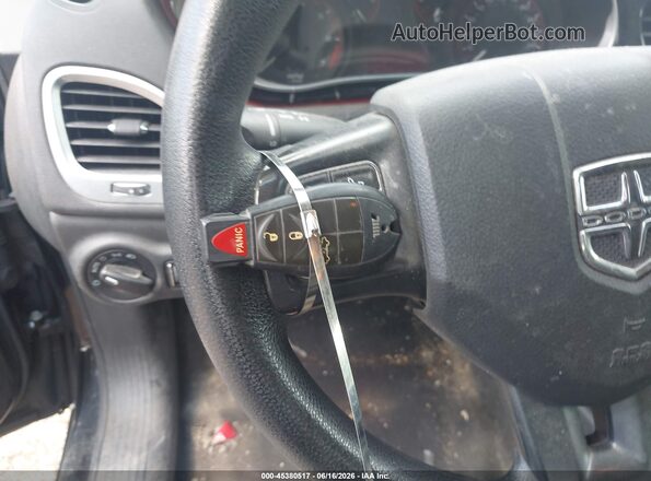 1C3CDFBB0GD766529 2016 DODGE DART Black Առջևի վահանակի տեսք