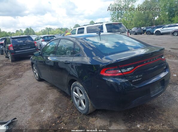 1C3CDFBB0GD766529 2016 DODGE DART Black Հետևի ձախ
