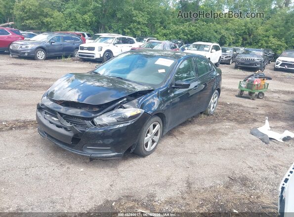 1C3CDFBB0GD766529 2016 DODGE DART Black Առջևի ձախ երեք քառորդ տեսարան