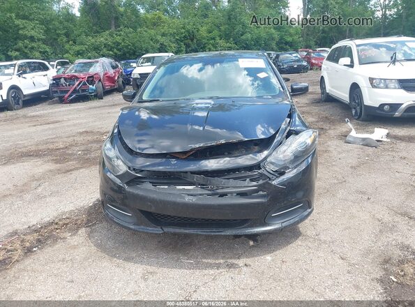 1C3CDFBB0GD766529 2016 DODGE DART Black Սարքավորումների վահանակի տեսք