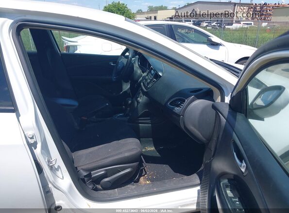 1C3CDFBB1GD515499 2016 DODGE DART White Widok wnętrza z przodu