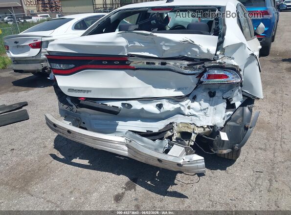 1C3CDFBB1GD515499 2016 DODGE DART White Widok z przodu