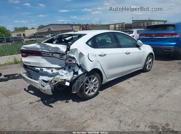 1C3CDFBB1GD515499 2016 DODGE DART White Tył prawy