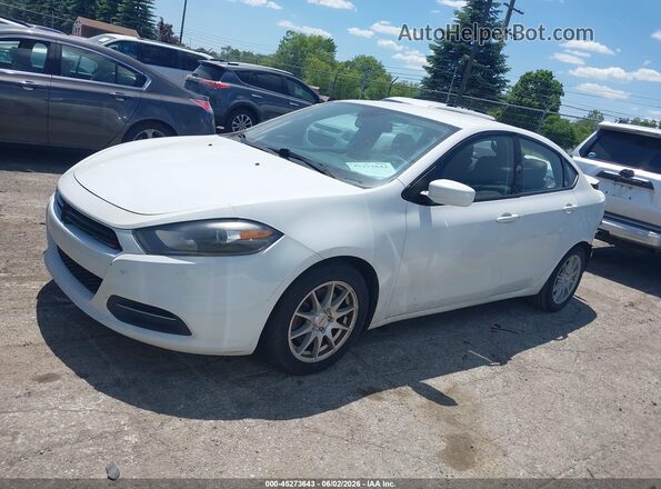 1C3CDFBB1GD515499 2016 DODGE DART White Widok wnętrza 360 stopni