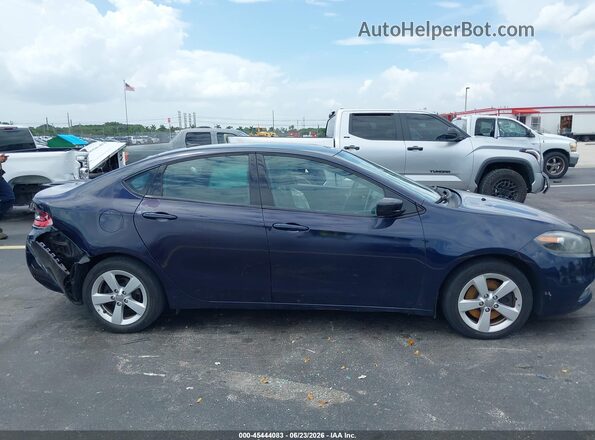 1C3CDFBB2GD661250 2016 DODGE DART Blue Вид задньої частини салону