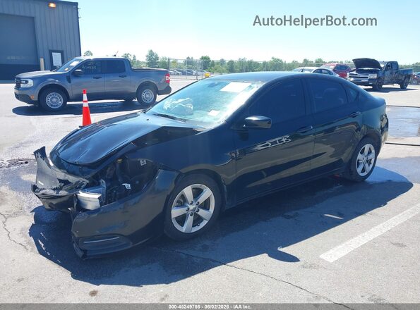1C3CDFBB3GD616060 2016 DODGE DART Black Передня ліва чверть