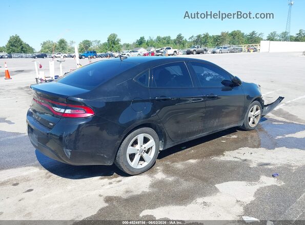 1C3CDFBB3GD616060 2016 DODGE DART Black Задня права чверть