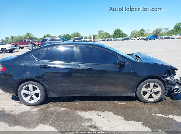 1C3CDFBB3GD616060 2016 DODGE DART Black Вид задньої частини салону