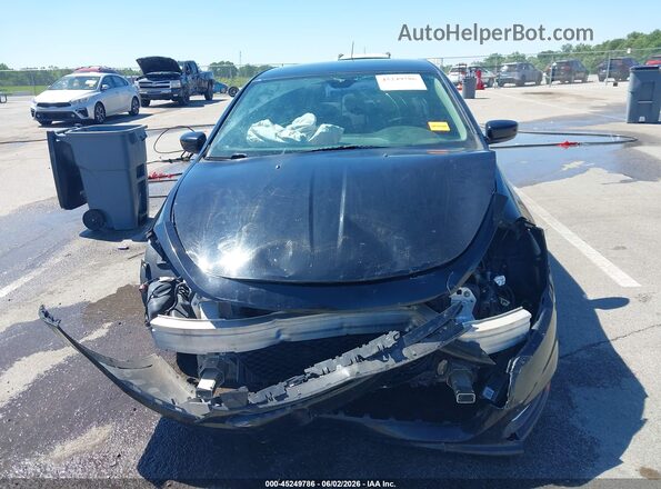 1C3CDFBB3GD616060 2016 DODGE DART Black Вид щитка приладів