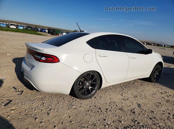 1C3CDFBB4GD624118 2016 DODGE DART White უკანა მარჯვენა