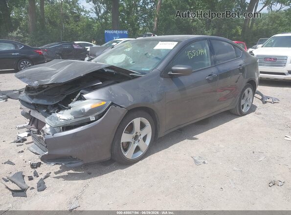 1C3CDFBB6GD504904 2016 DODGE DART Gray Front left