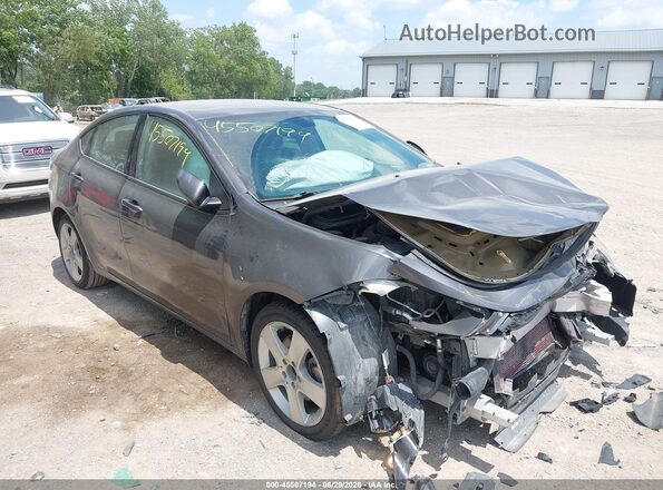 1C3CDFBB6GD504904 2016 DODGE DART Gray Front view